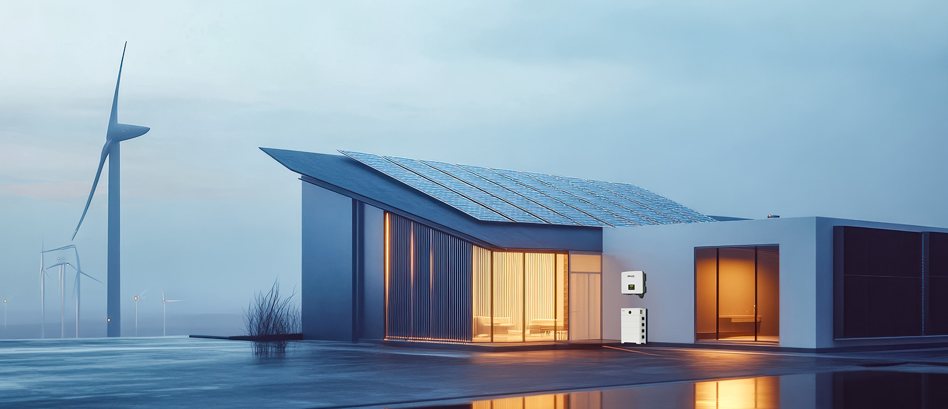 Introduction of Home Solar and Wind Power Systems